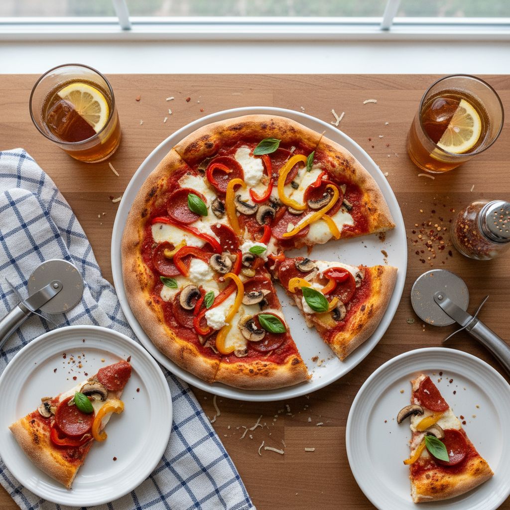 The 'I-Made-Dinner-Last-Night!' Pizza Party - delicious Italian Dinner