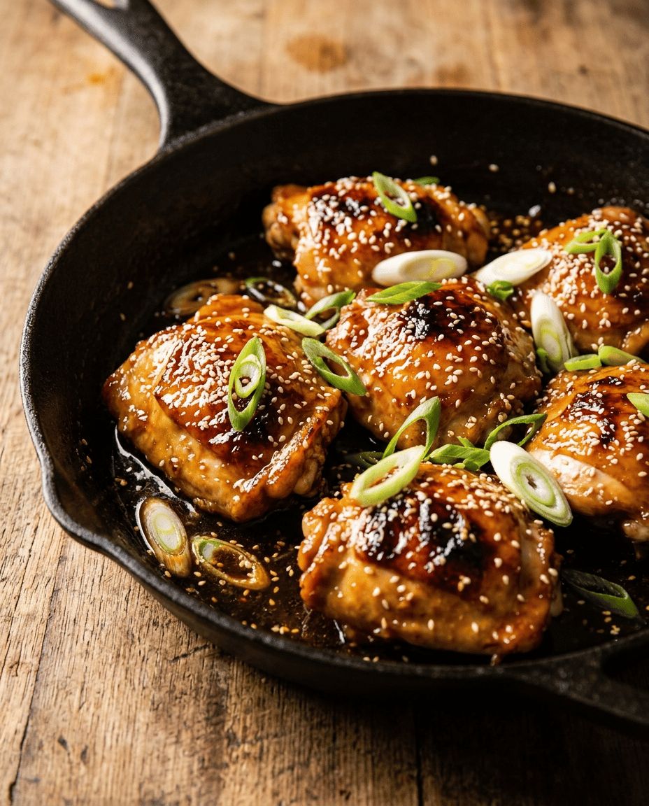 No-Fuss Honey Soy Chicken Thighs (Dinner Done in 25 Min!)